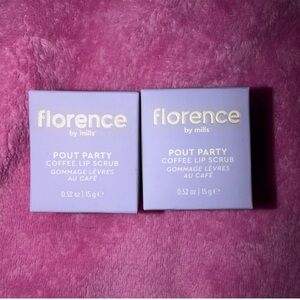 Florence by Mills Pout Party Coffee Lip Scrub — qty of 2
